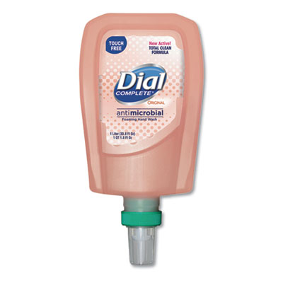 Dial Professional Antimicrobial Foaming Hand Wash, Original, 1 L, 3/Carton DIA16674