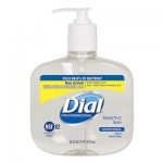 Dial Professional DIA 80784 Antimicrobial Soap for Sensitive Skin, Floral, 16 oz Pump Bottle, 12/Carton DIA80784