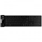 Adesso Antimicrobial Waterproof Flex Keyboard AKB-232UB