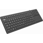 Adesso Antimicrobial Waterproof Touchpad Keyboard AKB-270UB