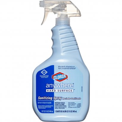 Clorox Anywhere Hard Surface Sanitizing Spray 01698PL