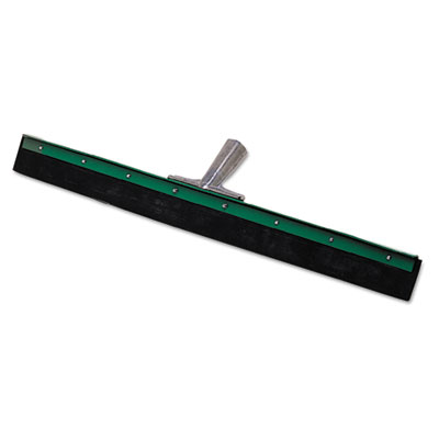 Unger FP450 Aquadozer Heavy Duty Floor Squeegee, 18 Inch Blade, Green/Black Rubber, Straight UNGFP45