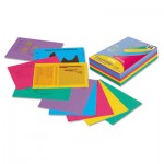 Pacon Array Colored Bond Paper, 24lb, 8-1/2 x 11, Assorted Designer Colors, 500/Ream PAC101346