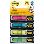 Post-It Flags 684ARR4 Arrow 1/2" Page Flags, Four Assorted Bright Colors, 24/Color, 96-Flags/Pack MMM684ARR4