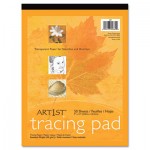Pacon Art1st Parchment Tracing Paper, 9 x 12, White, 50 Sheets PAC2312