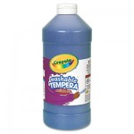 Crayola 543132042 Artista II Washable Tempera Paint, Blue, 32 oz CYO543132042