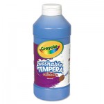 Crayola 543115042 Artista II Washable Tempera Paint, Blue, 16 oz CYO543115042