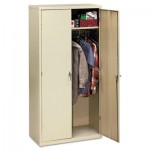 HON Assembled Storage Cabinet, 36w x 18-1/4d x 71-3/4h, Putty HONSC1872L