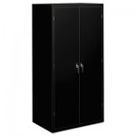 HON Assembled Storage Cabinet, 36w x 24-1/4d x 71-3/4h, Black HONSC2472P