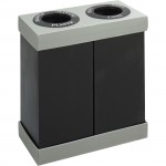 Safco At-Your-Disposal Recycling Center Double 9794BL