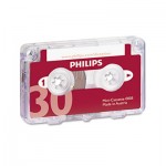 Philips Audio and Dictation Mini Cassette, 30 Minutes (15 x 2), 10/Pack PSPLFH000560