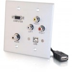 C2G Audio/Video Faceplate 40545