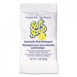 Soft Scrub DIA 10006 Automatic Dish Detergent, Lemon Scent, Powder, 1 oz. Packet, 200/Carton DIA10006