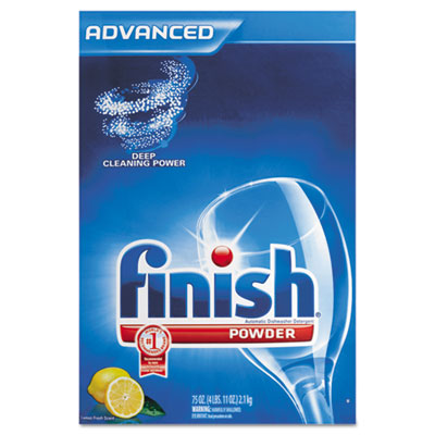 FINISH 51700-78234 Automatic Dishwasher Detergent, Lemon Scent, Powder, 2.3 qt. Box, 6 Boxes/Ct RAC78234