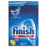 FINISH 51700-78234 Automatic Dishwasher Detergent, Lemon Scent, Powder, 2.3 qt. Box, 6 Boxes/Ct RAC78234