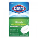 Clorox 30024 Automatic Toilet Bowl Cleaner, 3.5 oz Tablet, 2/Pack, 6 Packs/Carton CLO30024CT