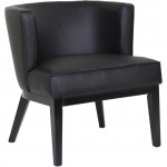 Boss Ava Accent Chair-Black B529BK-BK