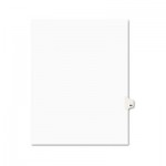 Avery Avery-Style Legal Exhibit Side Tab Divider, Title: 68, Letter, White, 25/Pack AVE01068