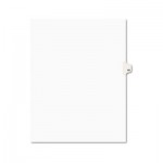 Avery Avery-Style Legal Exhibit Side Tab Divider, Title: 60, Letter, White, 25/Pack AVE01060