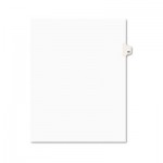 Avery Avery-Style Legal Exhibit Side Tab Divider, Title: 56, Letter, White, 25/Pack AVE01056