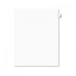 Avery Avery-Style Legal Exhibit Side Tab Divider, Title: 52, Letter, White, 25/Pack AVE01052