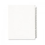 Avery Avery-Style Legal Exhibit Side Tab Divider, Title: 376-400, Letter, White AVE01345