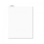 Avery Avery-Style Preprinted Legal Bottom Tab Dividers, Exhibit T, Letter, 25/Pack AVE12393