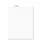 Avery Avery-Style Preprinted Legal Bottom Tab Dividers, Exhibit S, Letter, 25/Pack AVE12392