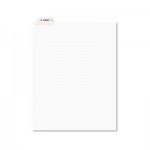 Avery Avery-Style Preprinted Legal Bottom Tab Dividers, Exhibit O, Letter, 25/Pack AVE12388