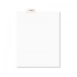 Avery Avery-Style Preprinted Legal Bottom Tab Divider, Exhibit I, Letter, White, 25/PK AVE11948