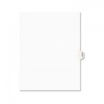 Avery Avery-Style Preprinted Legal Side Tab Divider, Exhibit F, Letter, White, 25/Pack AVE01376
