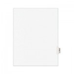 Avery Avery-Style Preprinted Legal Side Tab Divider, Exhibit R, Letter, White, 25/Pack, (1388) AVE01388