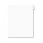 Avery Avery-Style Preprinted Legal Side Tab Divider, Exhibit A, Letter, White, 25/Pack AVE01371