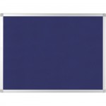 Bi-silque Ayda Fabric 24"W Bulletin Board FA03439214