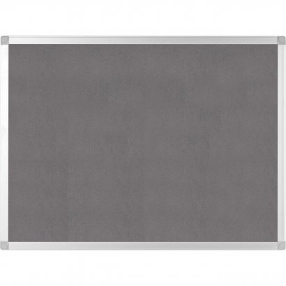 Bi-silque Ayda Fabric 24"W Bulletin Board FA03429214