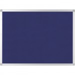 Bi-silque Ayda Fabric 36"W Bulletin Board FA05439214