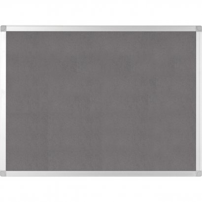 Bi-silque Ayda Fabric 36"W Bulletin Board FA05429214