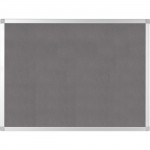 Bi-silque Ayda Fabric 36"W Bulletin Board FA05429214