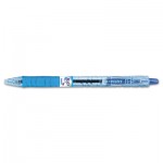 Pilot B2P Bottle-2-Pen Retractable Ballpoint Pen, 0.7mm, Blue Ink, Translucent Blue Barrel, Dozen PIL32601