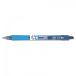 Pilot B2P Bottle-2-Pen Retractable Ballpoint Pen, 1mm, Blue Ink, Translucent Blue Barrel, Dozen PIL32801