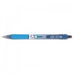 Pilot B2P Bottle-2-Pen Retractable Ballpoint Pen, 1mm, Blue Ink, Translucent Blue Barrel, Dozen PIL32801