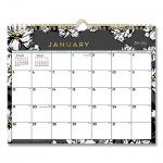 Blue Sky Baccara Dark Wall Calendar, 11 x 8.75, 2021 BLS116052