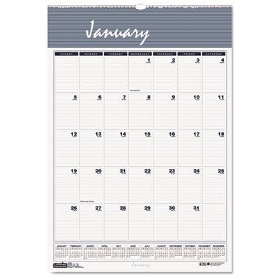 House of Doolittle 331HD Bar Harbor Wirebound Monthly Wall Calendar, 8-1/2 x 11, 2016 HOD331HD