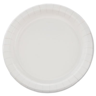 MP9B-2054 Bare Eco-Forward Clay-Coated Paper Dinnerware, Plate, 8 1/2" dia, 500/Carton SCCMP9B