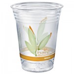 DCC RTP16DBARE Bare Eco-Forward RPET Cold Cups, 16-18 oz, Clear, 50/Pack DCCRTP16DBAREPK