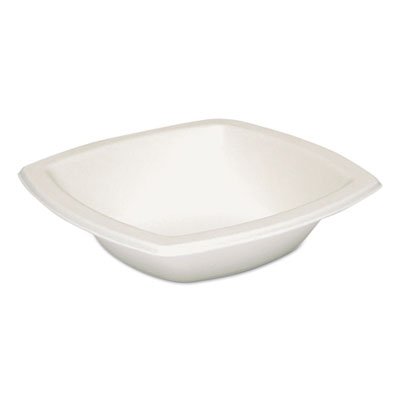 SCC 12BSC Bare Eco-Forward Sugarcane Dinnerware, Bowl, 12oz, Ivory, 125/Pk, 8 Pks/Ct SCC12BSC