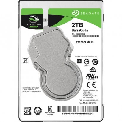 Seagate BarraCuda Hard Drive 2 TB ST2000LM015