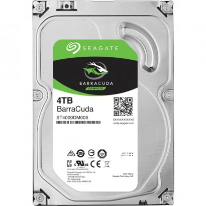 Seagate BarraCuda Hard Drive 4 TB ST4000LM024