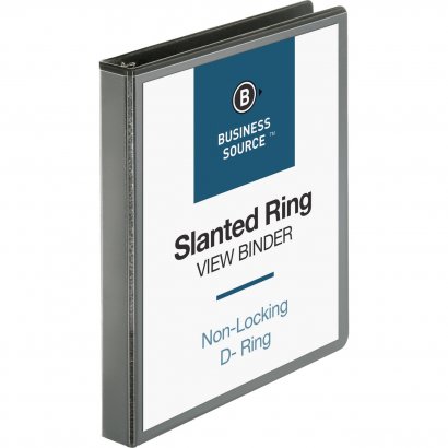 Business Source Basic D-Ring View Binder 28446