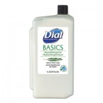 Dial Professional Basics Liquid Hand Soap, Fresh Floral, 1,000 mL Refill, 8/Carton DIA06046